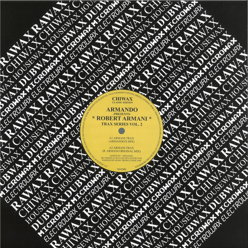 Armando, Robert Armani — Armani Trax/ Circus Bells vinyl cover