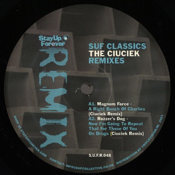 Various — Ciuciek - The SUF Remixes vinyl cover