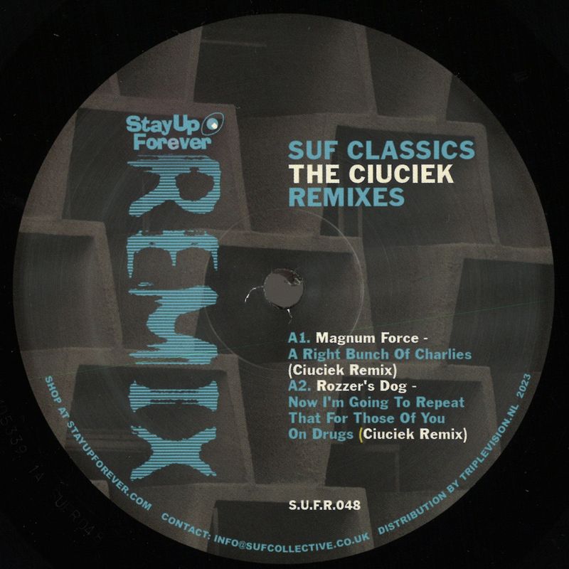 Various — Ciuciek - The SUF Remixes vinyl cover
