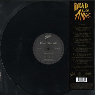 Dead Or Alive — You Spin Me Round (Like A Record) vinyl cover