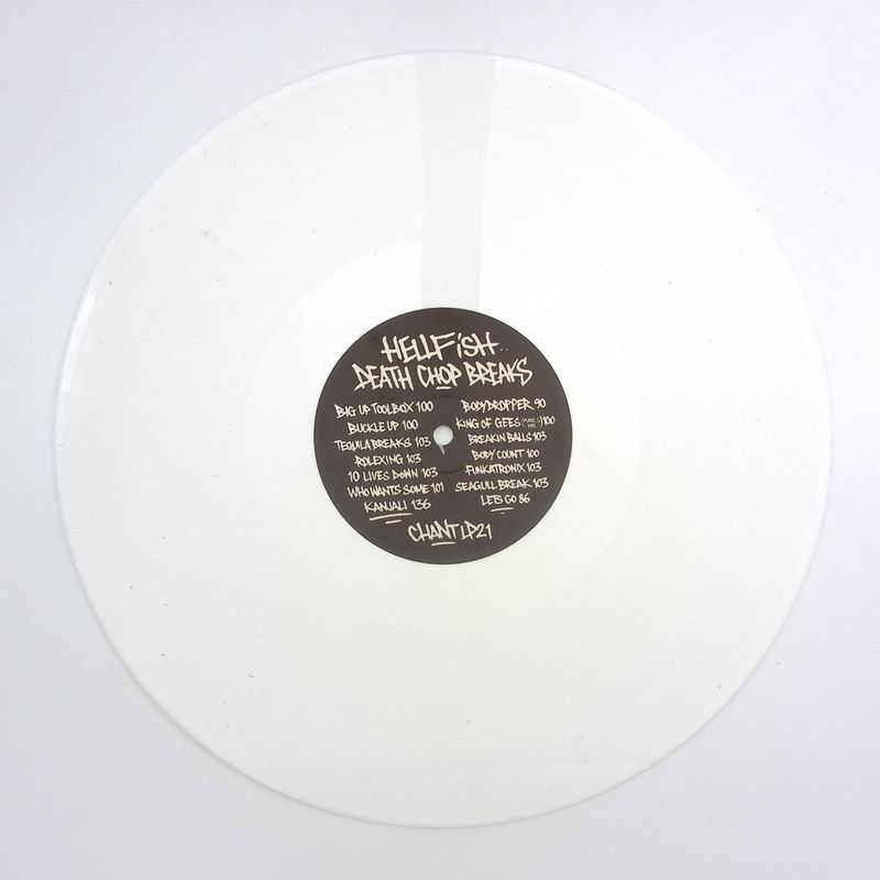 Hellfish — Deathchant Breakz vinyl cover