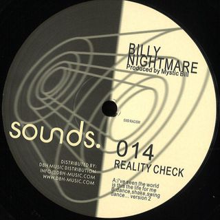 Billy Nightmare (Mystic Bill) — Reality Check vinyl cover