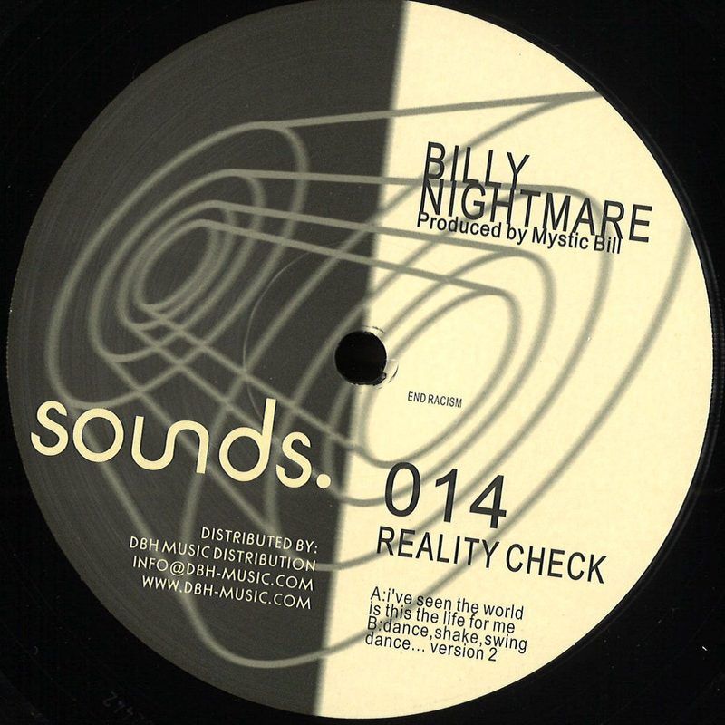 Billy Nightmare (Mystic Bill) — Reality Check vinyl cover