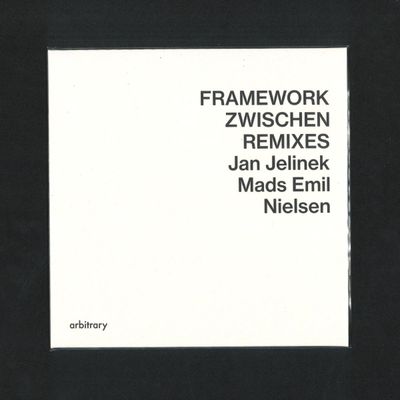Jan Jelinek, Mads Emil Nielsen — Framework / Zwischen Remixes vinyl cover