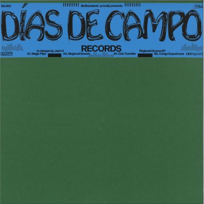 Jack D — Regional Groove EP vinyl cover