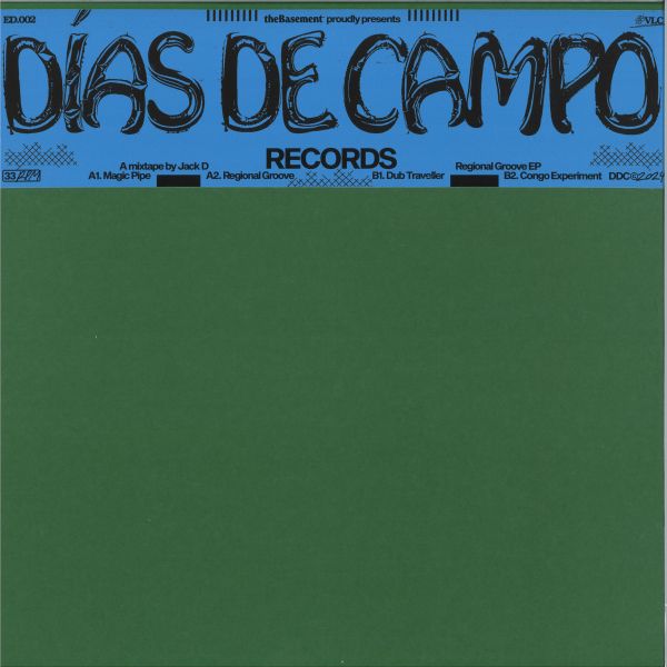 Jack D — Regional Groove EP vinyl cover