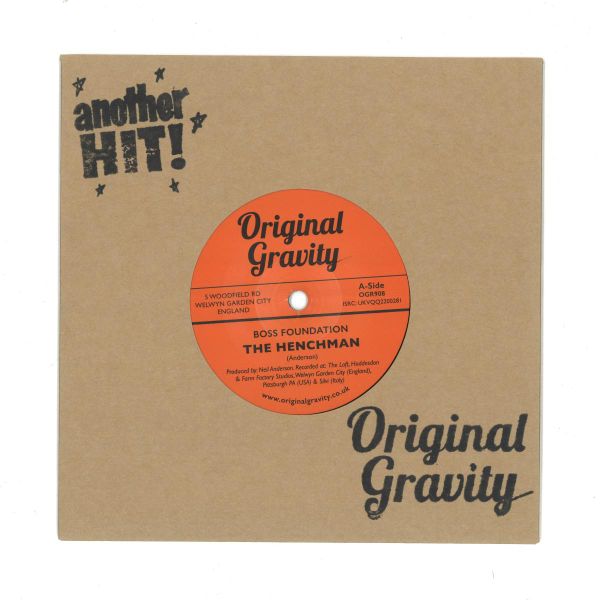 Boss Foundation — The Henchman / Pressure Version (7") vinyl cover