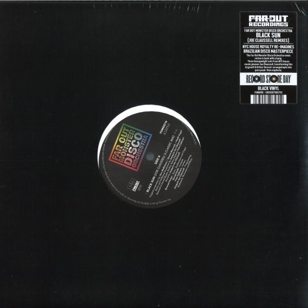 Far Out Monster Disco Orchestra — Black Sun (Joaquin Joe Claussell Sacred Rhythm Remixes) vinyl cover