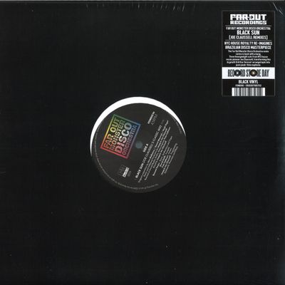 Far Out Monster Disco Orchestra — Black Sun (Joaquin Joe Claussell Sacred Rhythm Remixes) vinyl cover