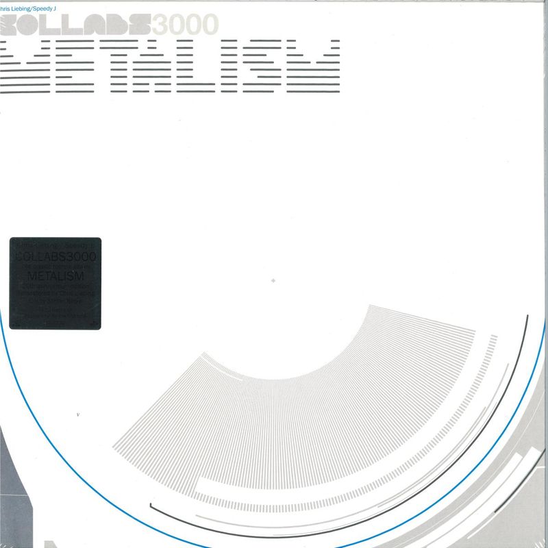 Chris Liebing, Speedy J — Collabs 3000 2x12" vinyl cover
