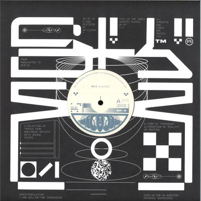 Kr!z — Glaciers vinyl cover
