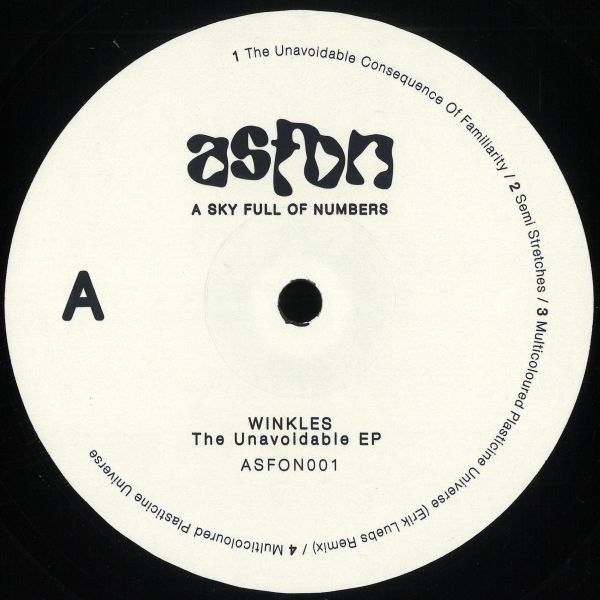 Winkles — The Unavoidable EP vinyl cover