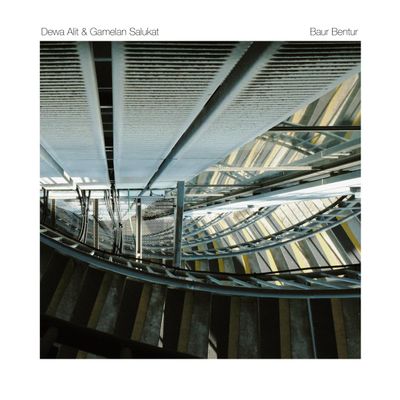 Dewa Alit, Gamelan Salukat — Baur Bentur LP + DL vinyl cover