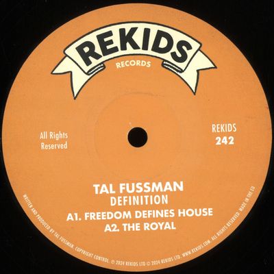 Tal Fussman — Definition vinyl cover