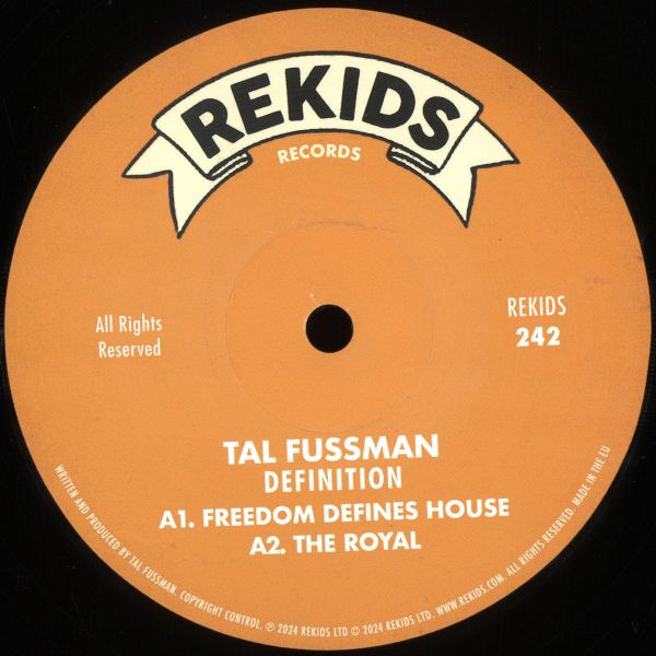 Tal Fussman — Definition vinyl cover
