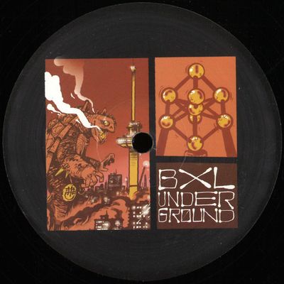 Fff — Extasy Unreal (Incl MonoTron_NL Remix) vinyl cover