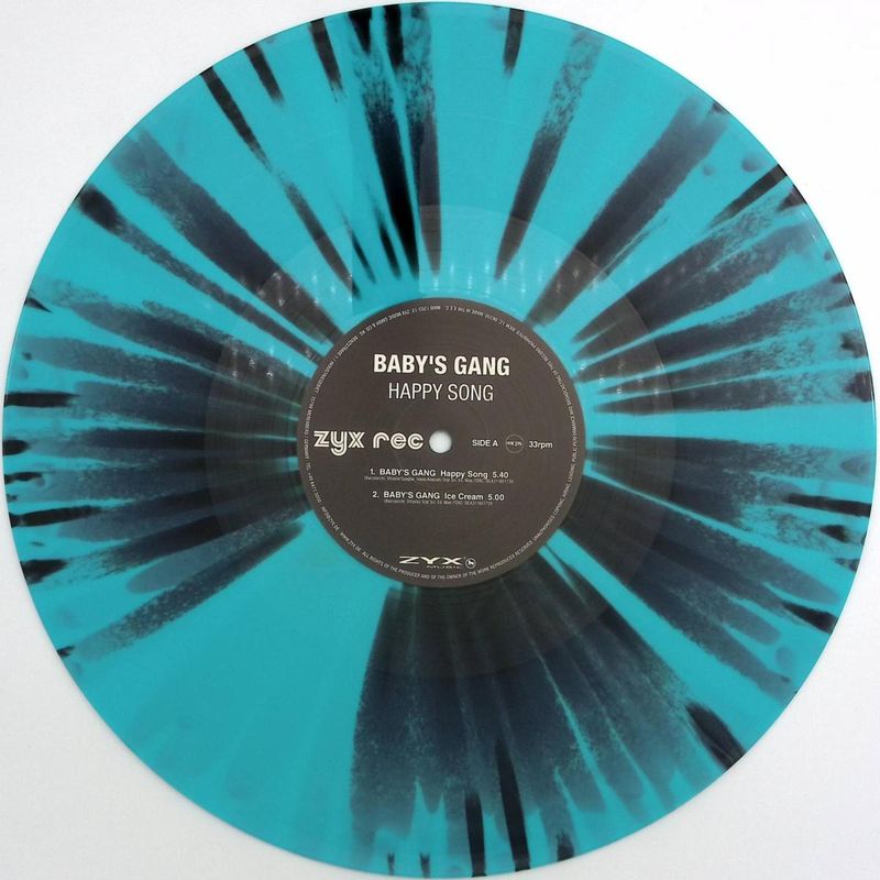 Baby'S Gang — Happy Song vinyl cover