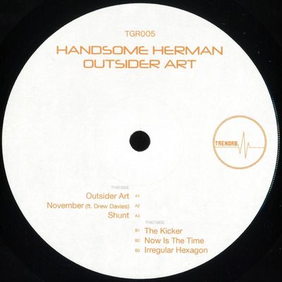 Handsome Herman — OUTSIDER ART vinyl cover