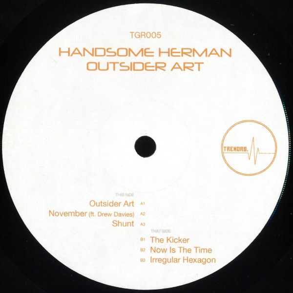 Handsome Herman — OUTSIDER ART vinyl cover