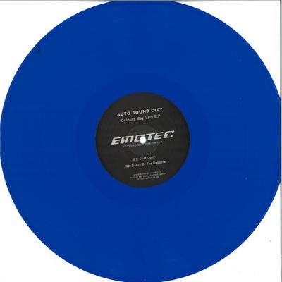 Auto Sound City — Colours May Vary EP vinyl cover