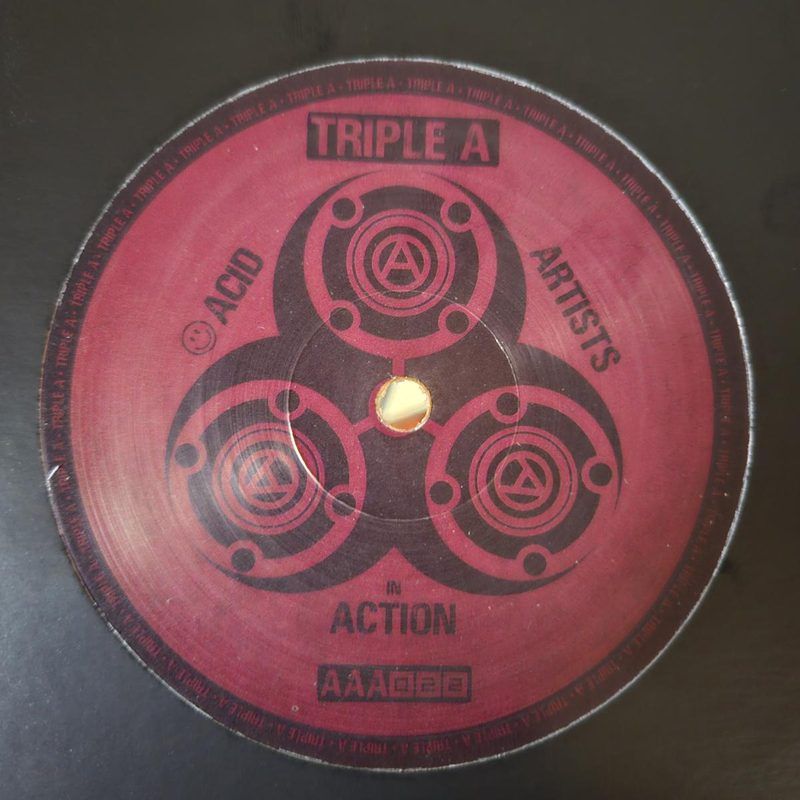 K.N. — Mass Acid Sessions Vol. 1 LP vinyl cover