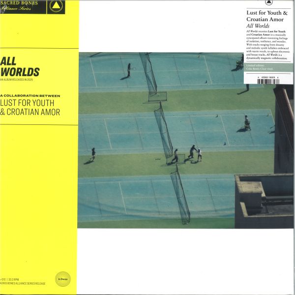 Lust For Youth, Croatian Amor — ALL WORLDS LP vinyl cover