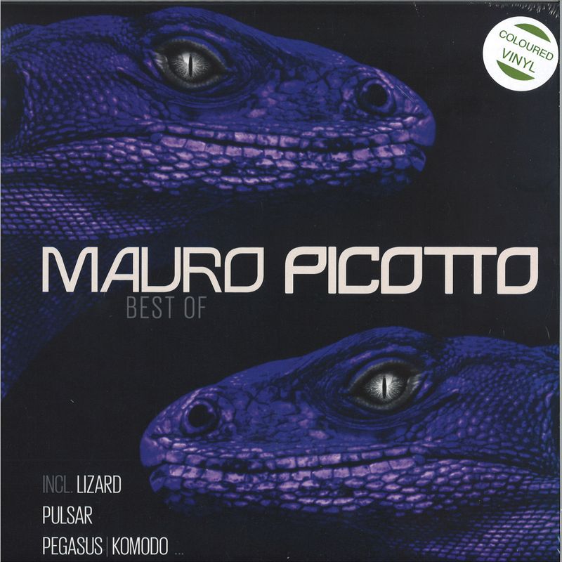 Mauro Picotto — Best Of LP 2x12" vinyl cover