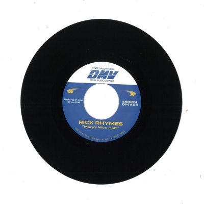 Rick Rhymes/Red Hot Hancock — Mary’s Woo Hah!/Stars In Your Yes Yes vinyl cover