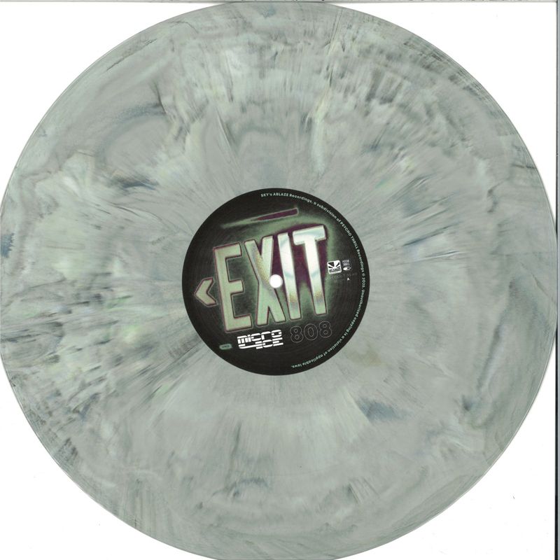 Micro4Ce, Under Water — EXIT_808 LP 2x12" vinyl cover