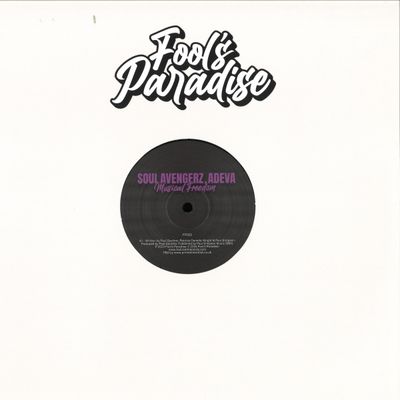 Soul Avengerz/Sebb Junior — Fool’s Paradise Sampler Vol. 2 vinyl cover