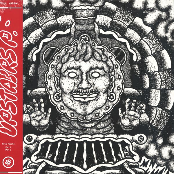 Upstairs P — Grem Freche vinyl cover
