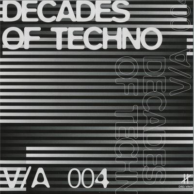 Various — Decades Of Techno vinyl cover