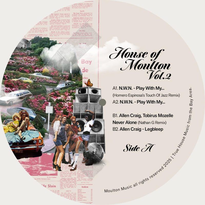Various — House Of Moulton Vol. 2 vinyl cover
