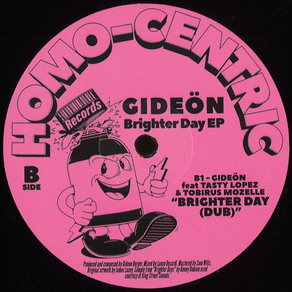 Gideön — BRIGHTER DAY EP vinyl cover