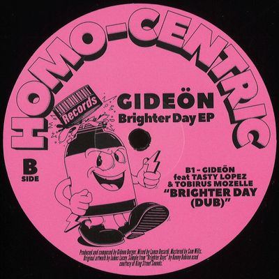 Gideön — BRIGHTER DAY EP vinyl cover