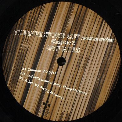 Jeff Mills — THE DIRECTOR'S CUT CHAPTER 3 vinyl cover