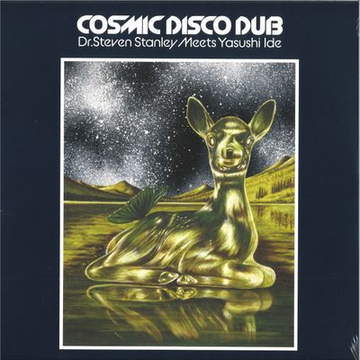 Yasushi Ide — Dr. Steven Stanley Meets Yasushi Ide - Cosmic Disco Dub LP vinyl cover