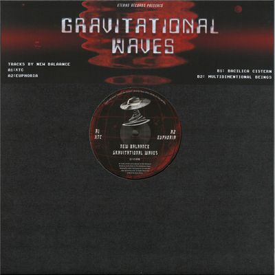 New Balaance — Gravitational Waves EP vinyl cover