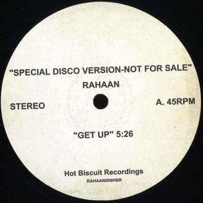 Rahaan — Get Up / Zombies / How vinyl cover