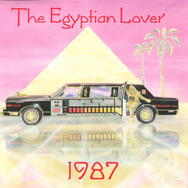 The Egyptian Lover — 1987 LP 2x12" vinyl cover