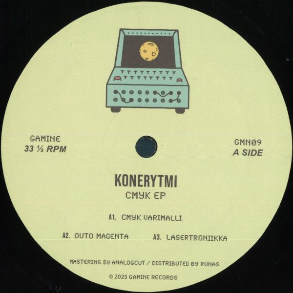 Konerytmi — CMYK EP vinyl cover