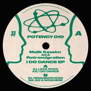 Malik Kassim aka Retromigration — I Do Dance EP vinyl cover