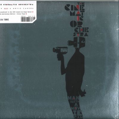 The Cinematic Orchestra — Man With A Movie Camera LP 2x12" vinyl cover