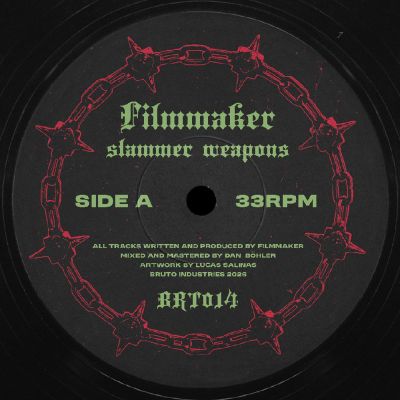 Filmmaker — Slammer Weapons EP vinyl cover