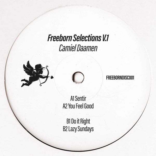 Camiel Daamen — Freeborn Selections Vol 1 LP vinyl cover