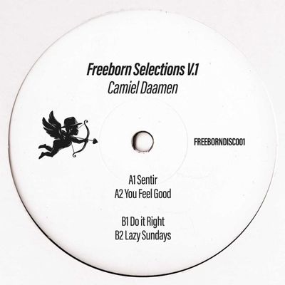 Camiel Daamen — Freeborn Selections Vol 1 LP vinyl cover
