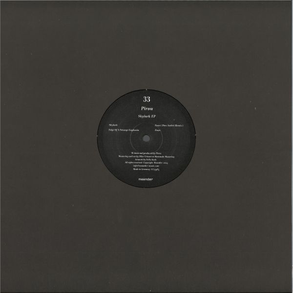 Pîrvu — Skylark EP vinyl cover