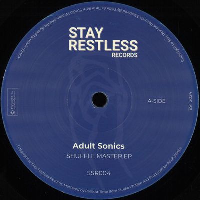 Adult Sonics — Shuffle Master EP vinyl cover