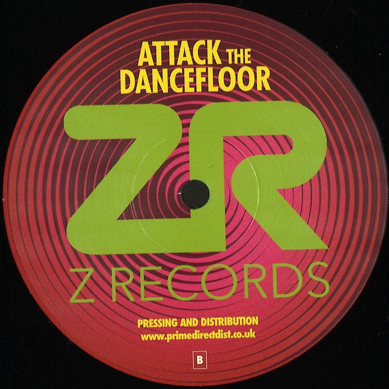 Various — Attack The Dancefloor Vol.21 vinyl cover