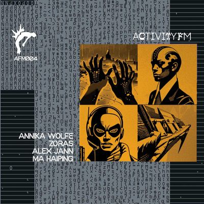 Annika Wolfe, Zoras, Alex Jann, Ma Haiping — AFM004 LP vinyl cover